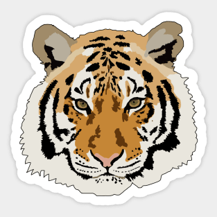 Tiger Pattern Sticker